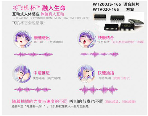 飛機杯語音IC,成人用品語音方案,情趣用品語音芯片推薦 飛機杯語音IC,成人用品語音方案,情趣用品語音芯片推薦